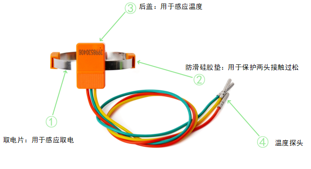 NY-MK-S3B 無源無線三路溫度傳感器(圖1)